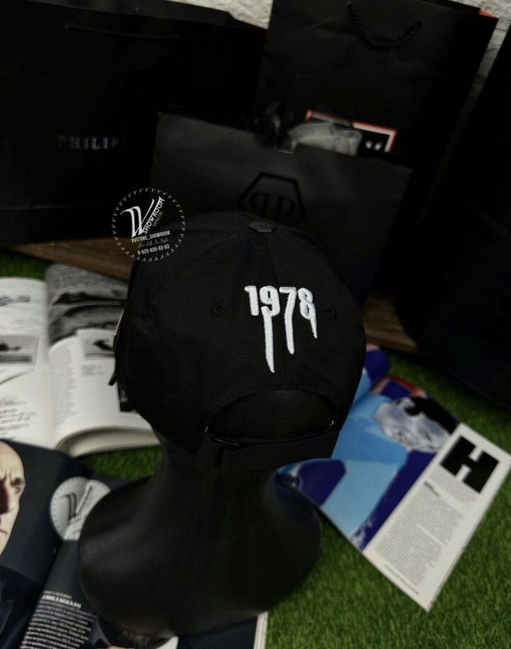 Бейсболка Philipp Plein премиум