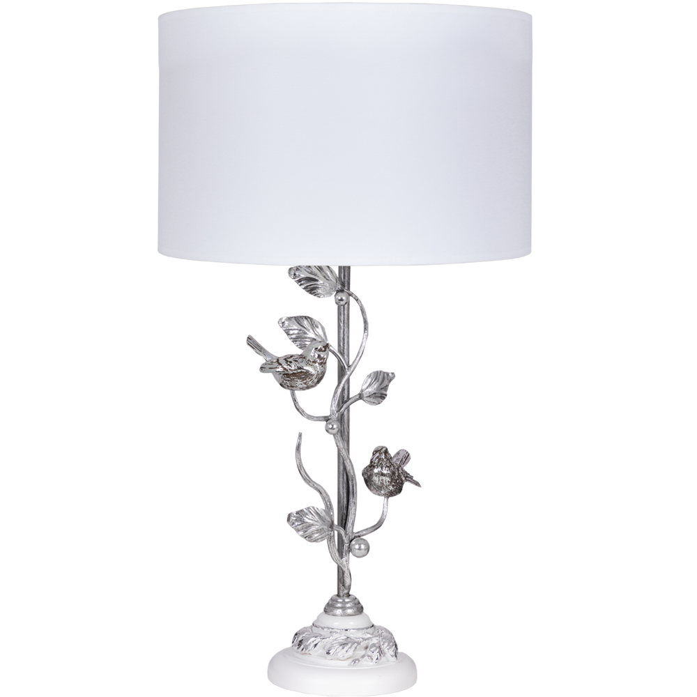 Настольная лампа Terra Spring Айс Античное серебро