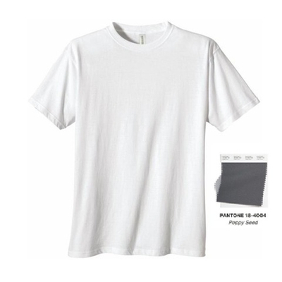 Футболка мужская однотонная, темно-серый цвет, р-р 52