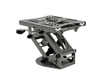 Стойка амортизационная Практик Storm Q, оцинкованная, окрашенная RAL 9023