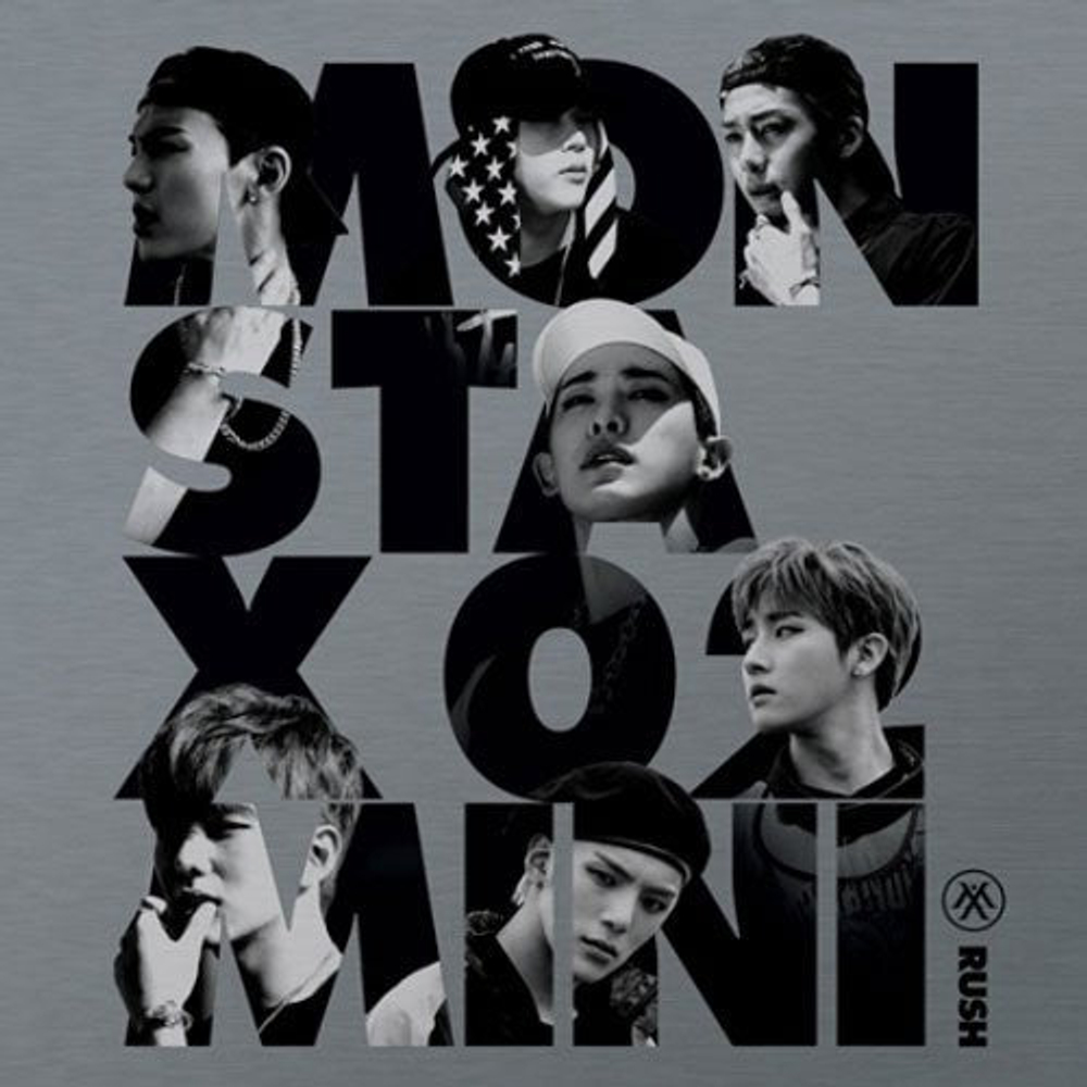 Альбом MONSTA X - RUSH 2nd Mini Album OFFICIAL Version