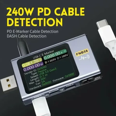 Тестер USB Fnirsi FNB58 Bluetooth