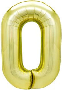 Цифра 0 Белое золото 40" К