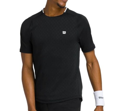 Теннисная футболка Wilson Serve Out - black