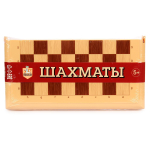 Шахматы в пласт.коробке (мал, беж) (Т-Ц)