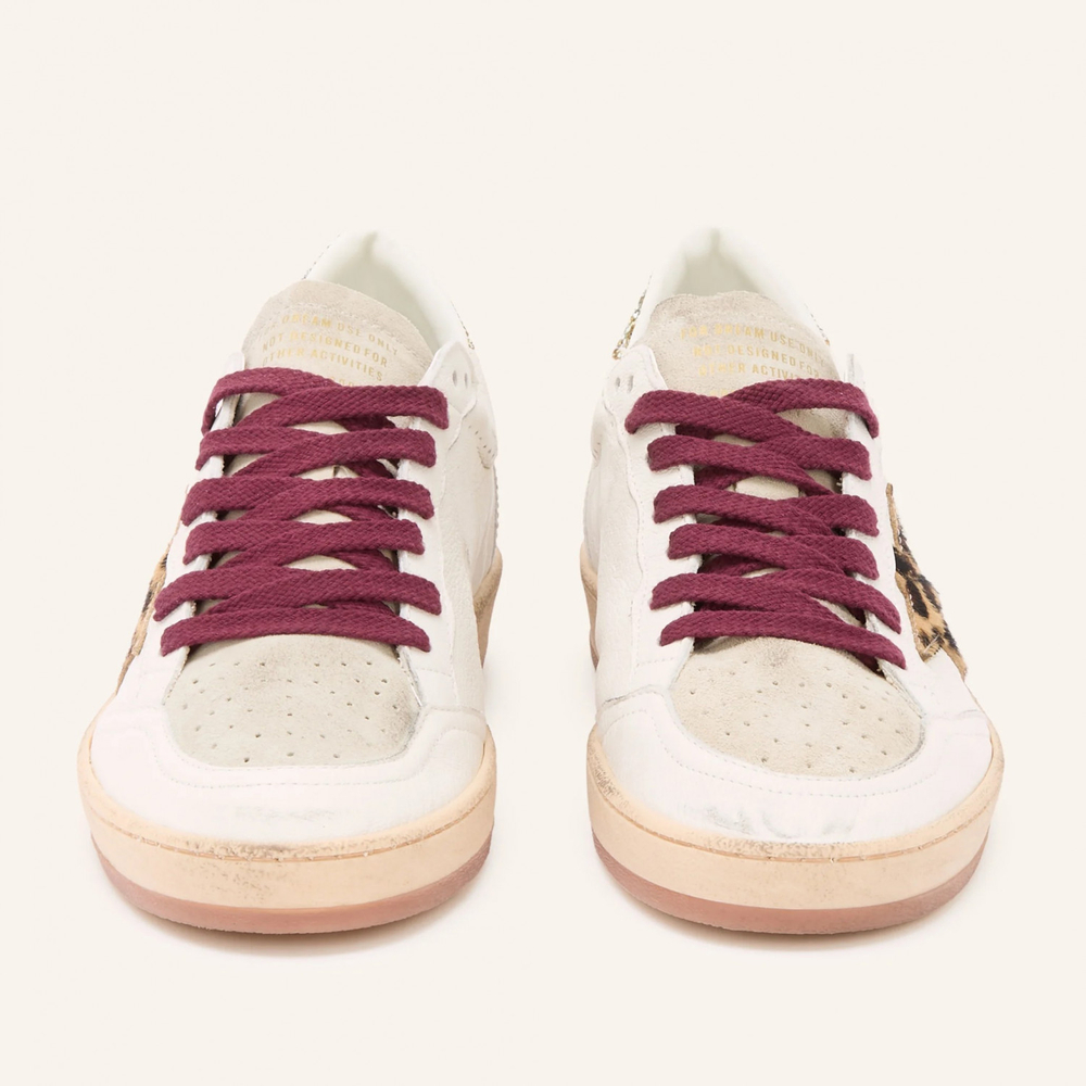 Golden Goose Ball Star / Лео звезда / глиттер пятка