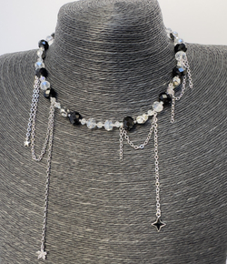 Чокер "Звездная симфония" с кристаллами