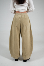 Брюки вельвет о-силуэта