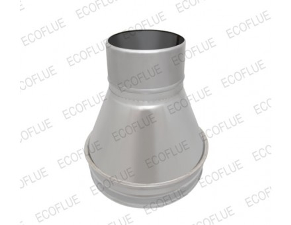 Финиш-сэндвича 150/230 мм нерж. (AISI 409-1 мм./430-0,5 мм.), ECOFLUE