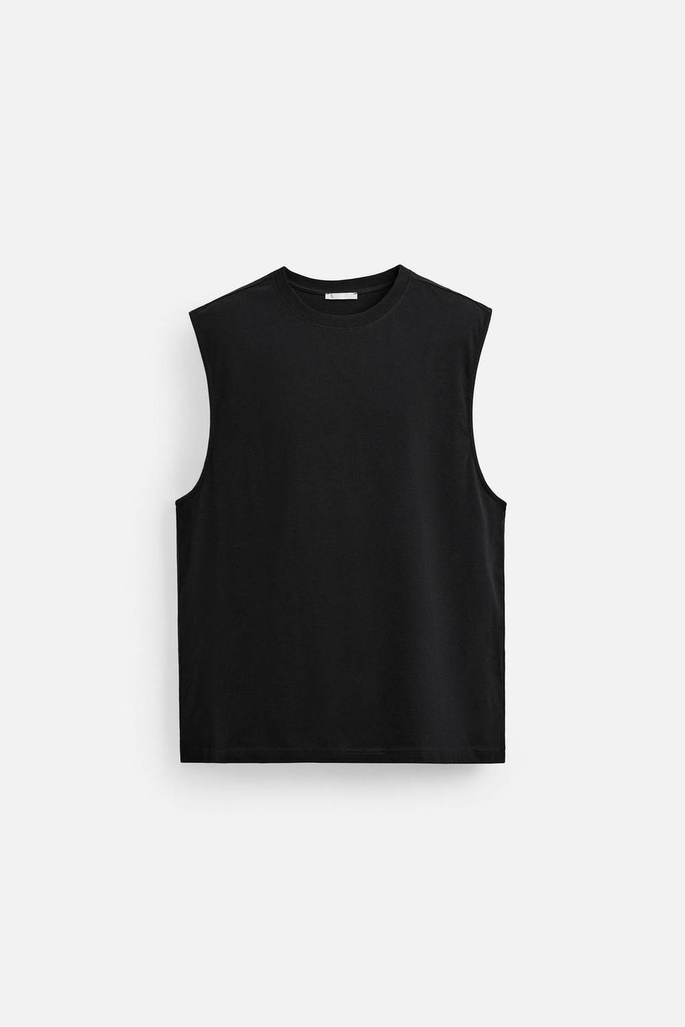 Топ relaxed fit без рукавов