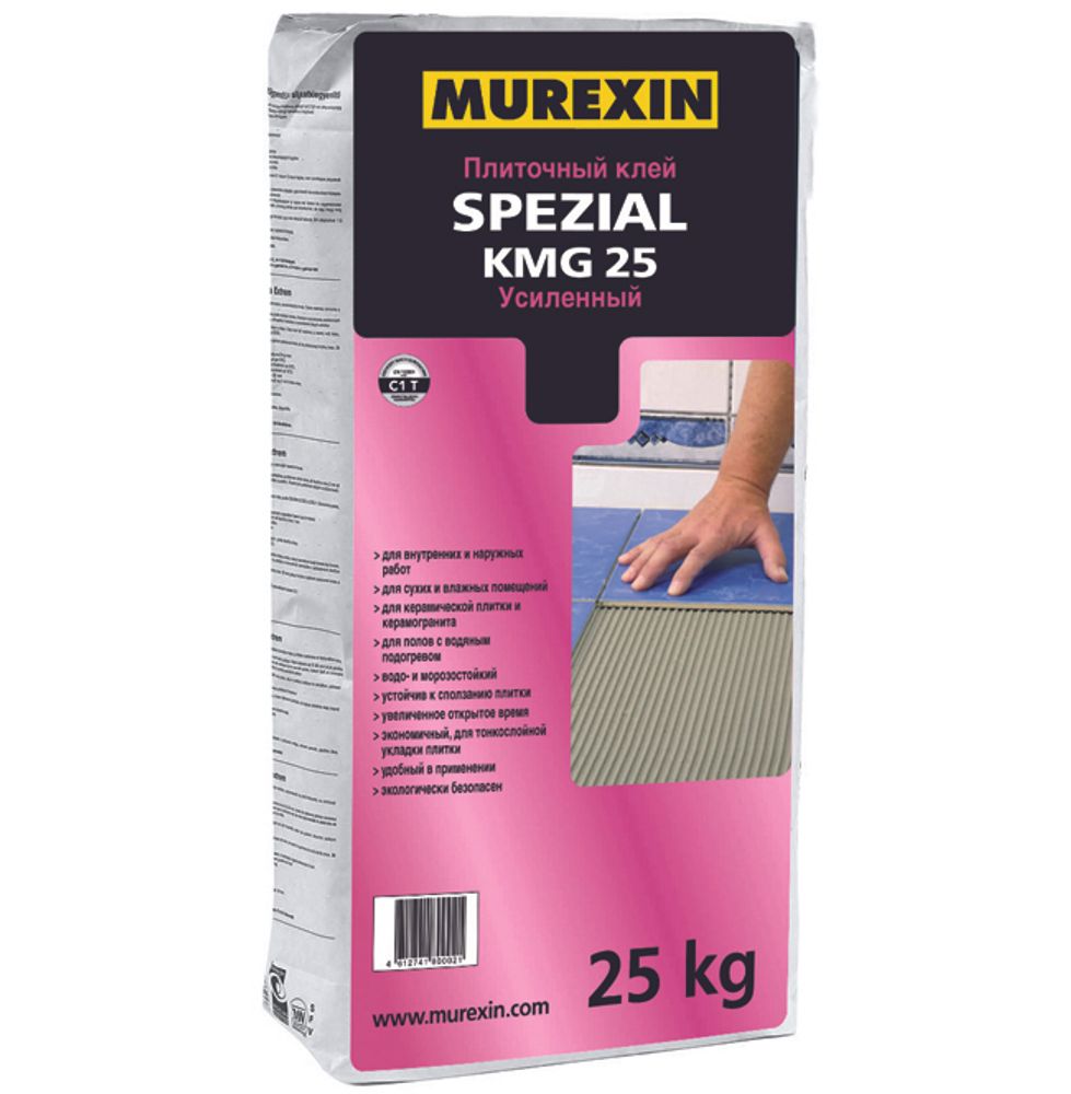 Плиточный клей MUREXIN (МУРЕКСИН) Special KMG 25кг