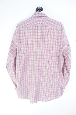 Рубашка T.M. Lewin хлопковая в мелкую клетку 50 размер