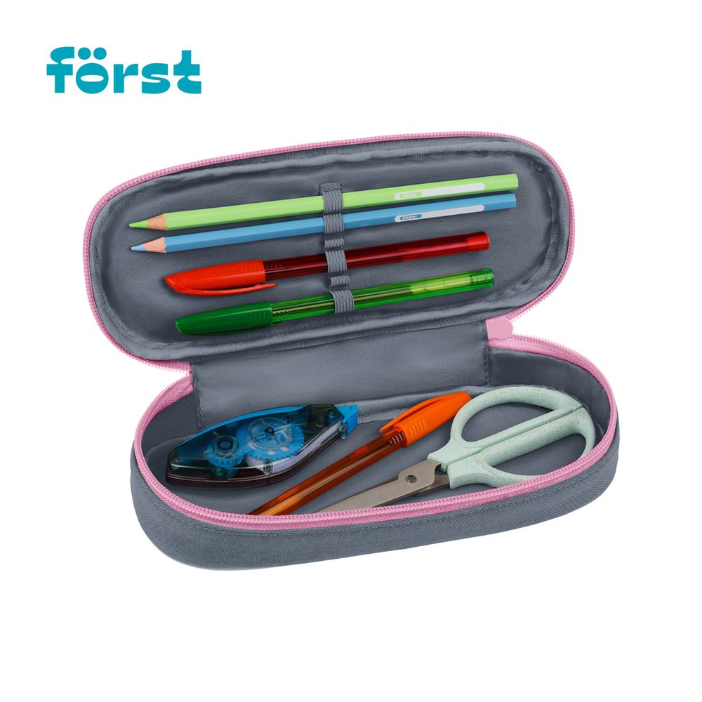 Пенал корпусный 1 отделение, 220*90*45 Först "Kittens", полиэстер