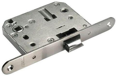 Защелка сантехническая скругленная О2070 никель матовый