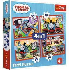 Puzzle - "4in1" - Amazing Thomas / Thomas and Friends