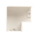 Поворот 90 гр. (25x25) (4 шт) белый EKF-Plast