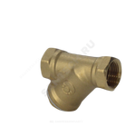 Фильтр сетчатый Y-образный латунь Ду 15 Ру25 Тмакс=150 oC 1/2" ВР 46Б5фт1 под пломбу VALFEX VF.192.L00.012