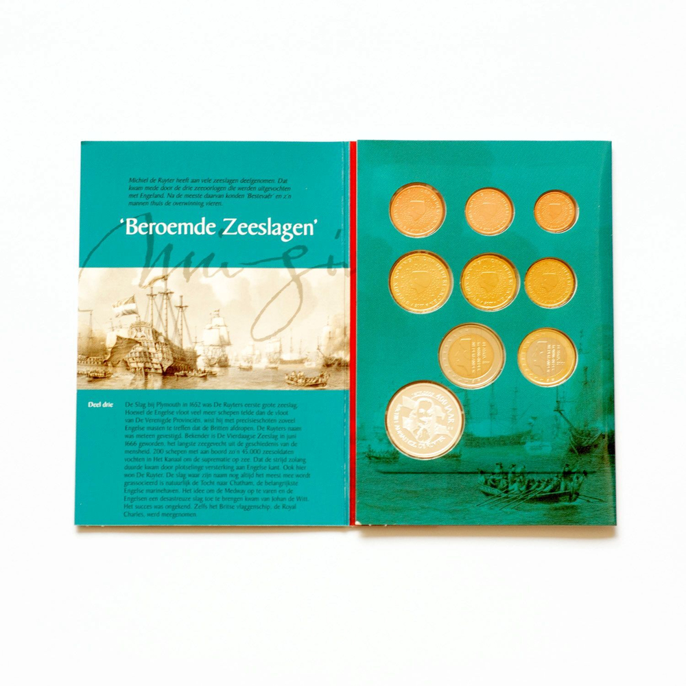 Netherlands 2007 Year Sets "Michiel de Ruyter" 6 Coin Sets