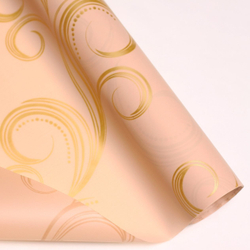 Пленка пудровая "Завитки"  (10м)