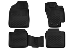 Коврики 3D в салон TOYOTA Allion/Premio (260) 4WD, 2012-2015, правый руль, седан, 4 шт. (полиуретан) Element.ELEMENT3D48140210K