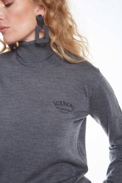 СВИТЕР С ВОРОТНИКОМ-СТОЙКОЙ