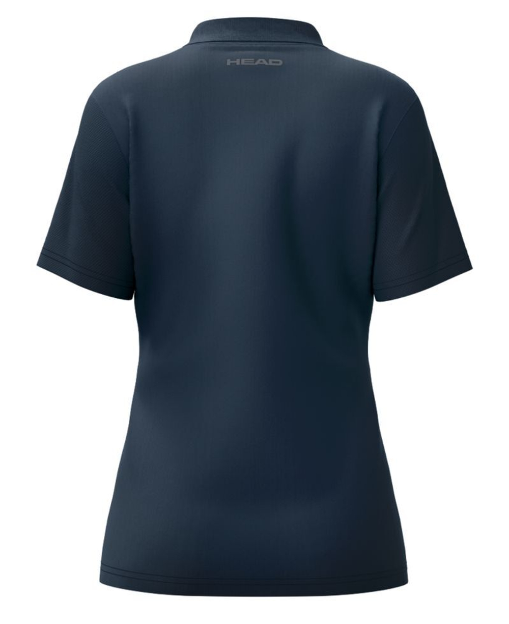 Женское поло Head Club 25 Tech - небесный