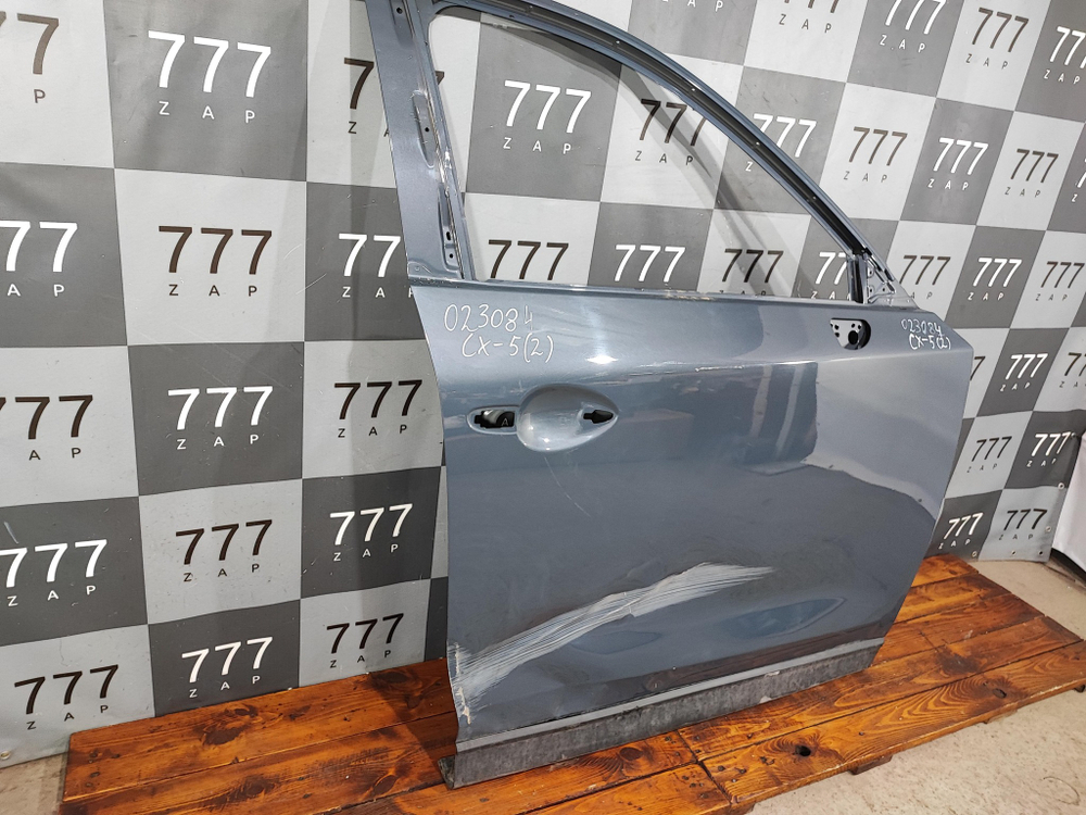 Дверь передняя правая Mazda CX-5 2 (KF) 17-нв Б/У Оригинал KB7W58010