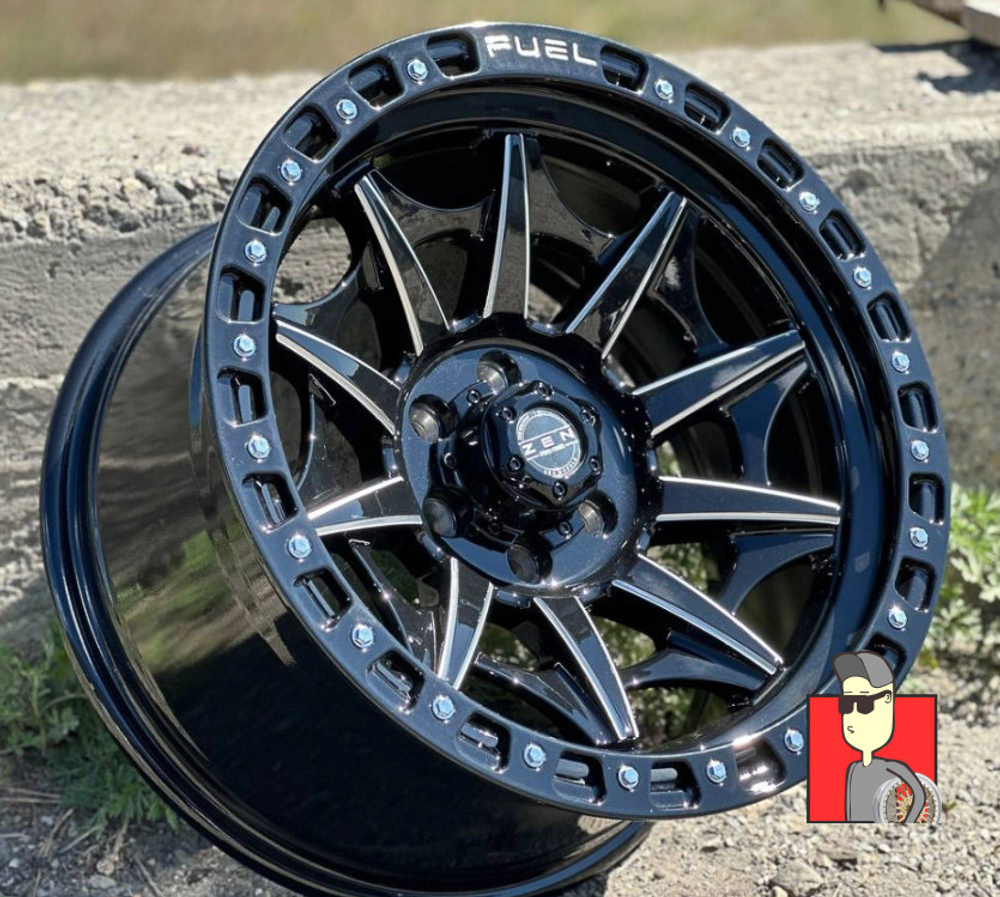 Комплект дисков Fuel Off-Road Rebel R0247 17x9 et-10 6x114.3