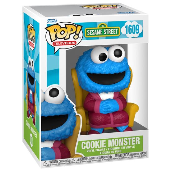 Фигурка Funko POP! TV Sesame Street S4 Cookie Monster (1609) 80142 / Фигурка Фанко ПОП! по мотивам телевизионного шоу "Улица Сезам", Коржик