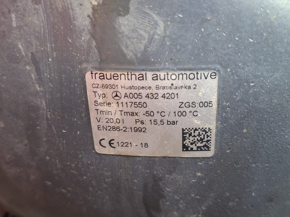 Ресивер воздушный 20L 2018г.