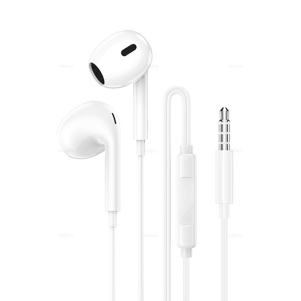 Проводные наушники Borofone BM100 Pro (white)