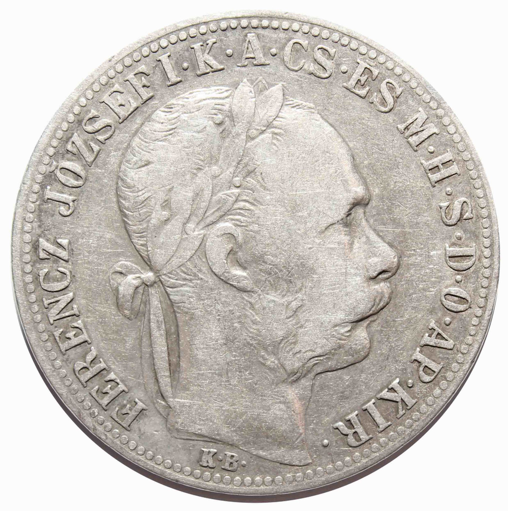 1 форинт 1883 год, Венгрия. VF