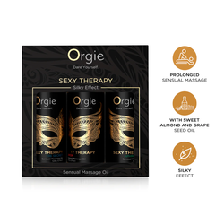 Набор массажных масел Orgie SEXY THERAPY MINI SIZE COLLECTION 3 X 30ml