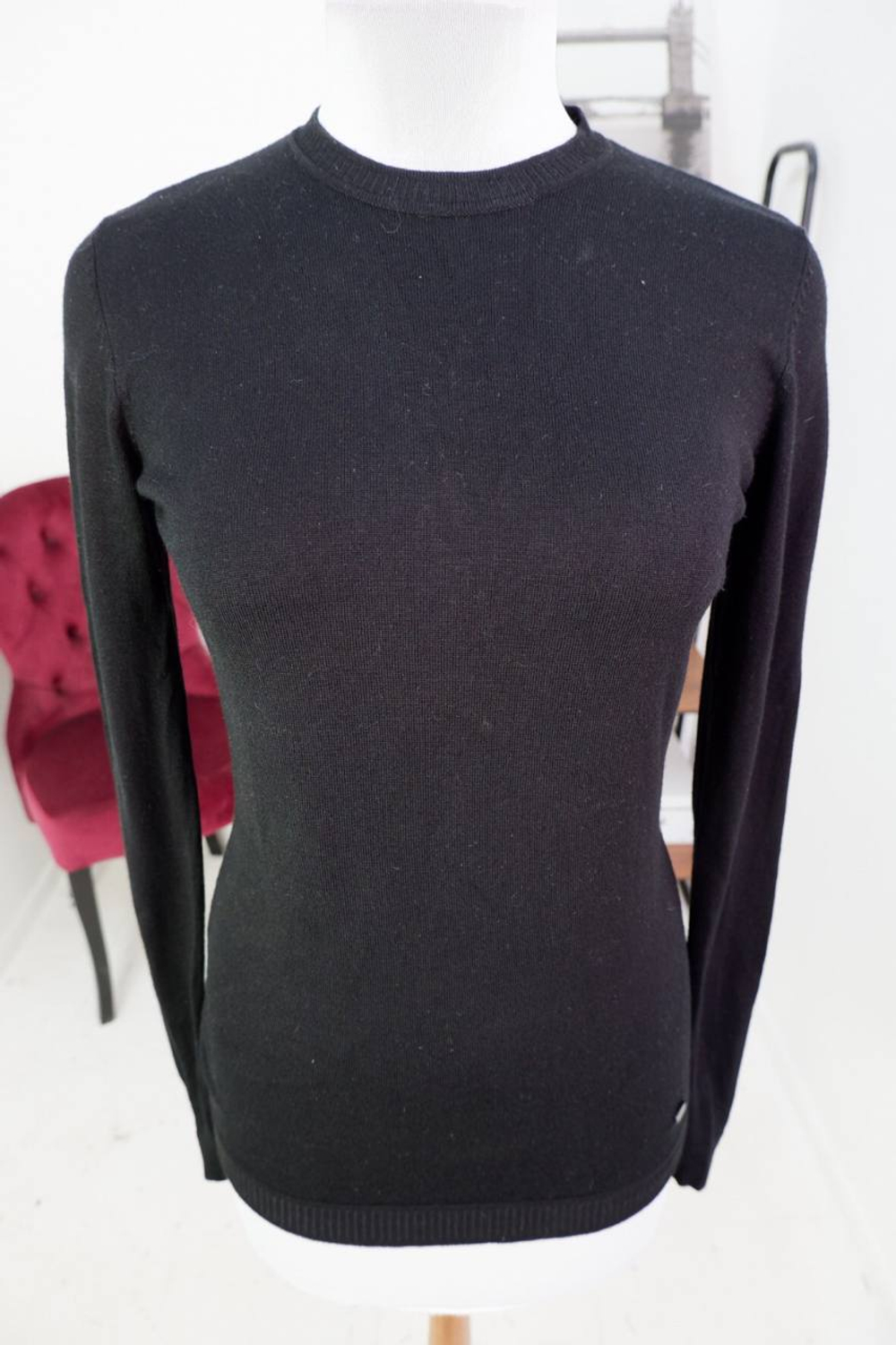 Джемпер Piazza Italia базовый, маркировка М, визуально на 46 размер