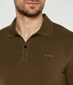 Поло Prime BOSS ORANGE - оливковый(50468576)