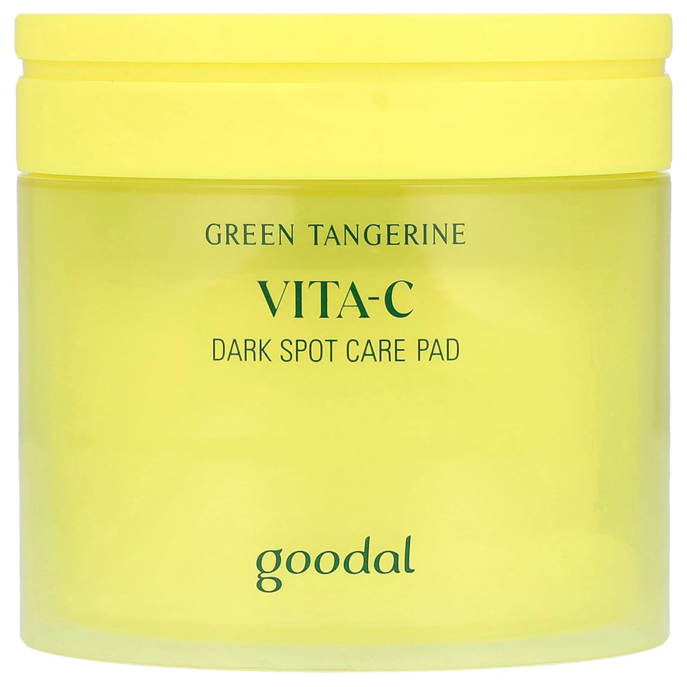 Goodal, Green Tangerine Vita-C - салфетки для ухода за темными пятнами, 70 шт.
