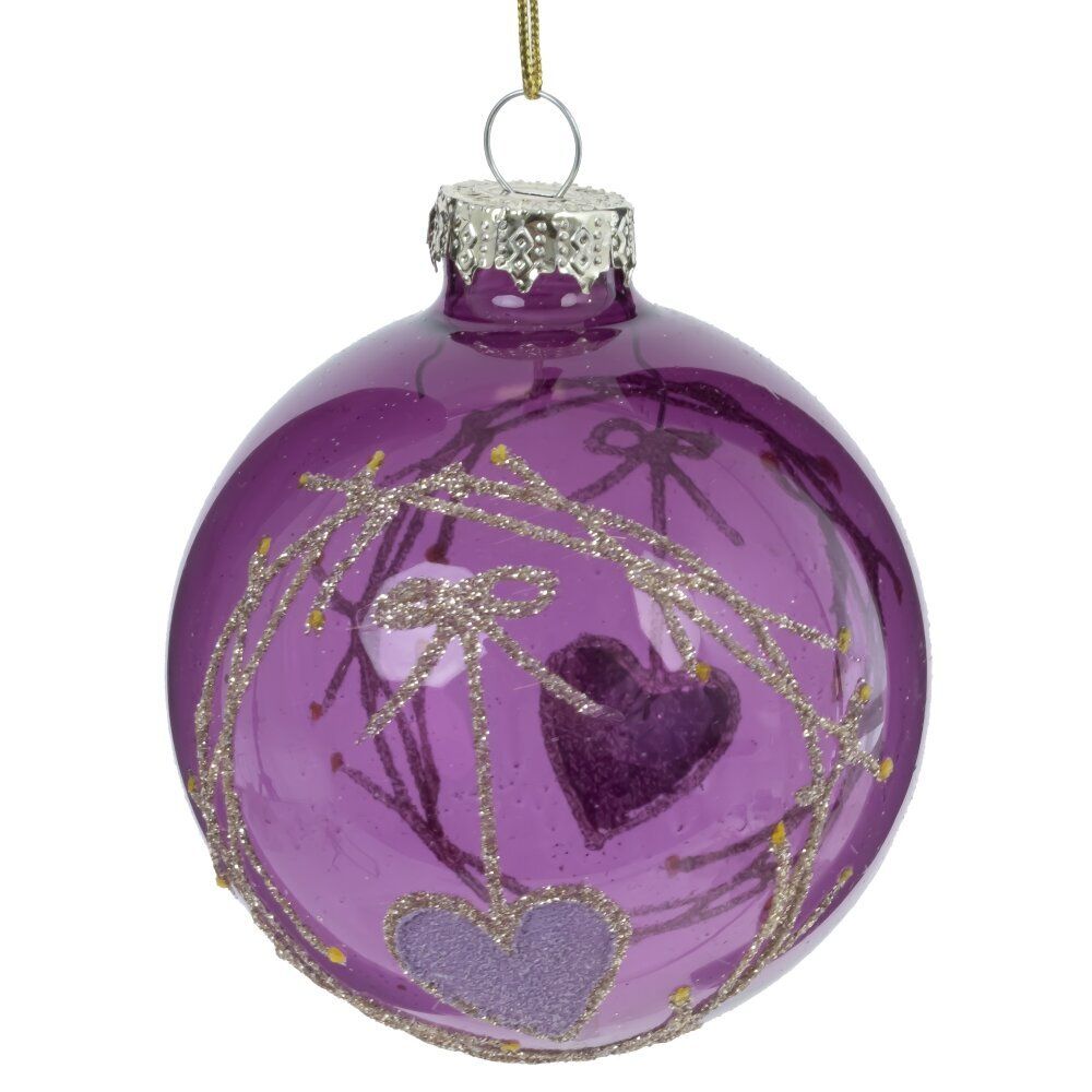 GAEM Набор из 12шт Украшение новогоднее "Шар", D8 см, L34 W25 H9 см