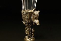 Набор рюмок-лафитников "Трофейная охота" 6 шт. в подарочном кейсе с художественным оформлением