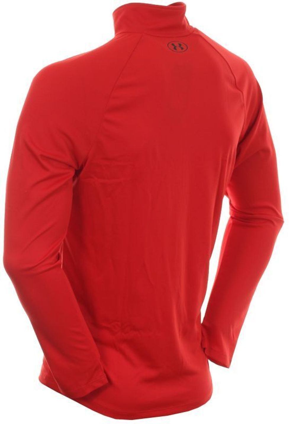 Мужская теннисная футболка теннисная Under Armour UA Tech 2.0 1/2 Zip M - красный