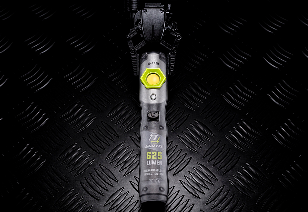 IL-625R - Инспекционный фонарь COB 625 Lm +SMD 250 Lm +УФ, 2500 mAh, IP65 | UNILITE