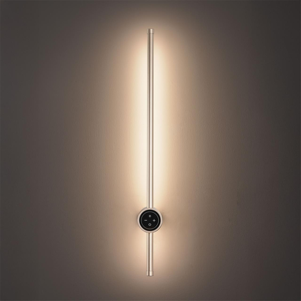 8311/14WL LEDIO золотой, металл/силикон Настенный светильник с диммером LED 14W 3000/4000/7000K 220V BRAM