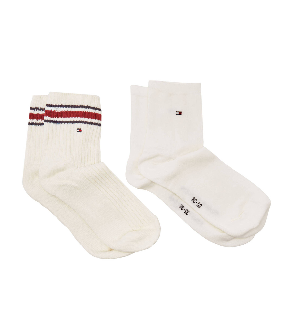 Носки 2 пары SPORTY Tommy Hilfiger - кремовый(701224914)