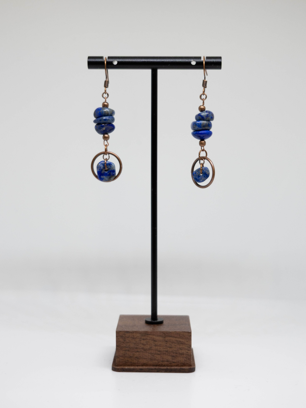 Серьги из лазурита