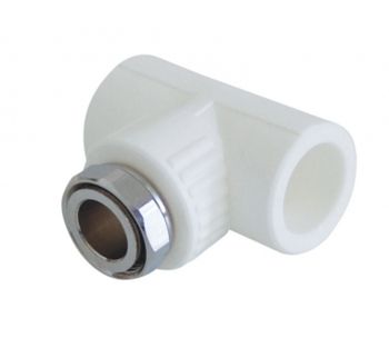 Тройник комб. с нар. гайкой KALDE 25x1"