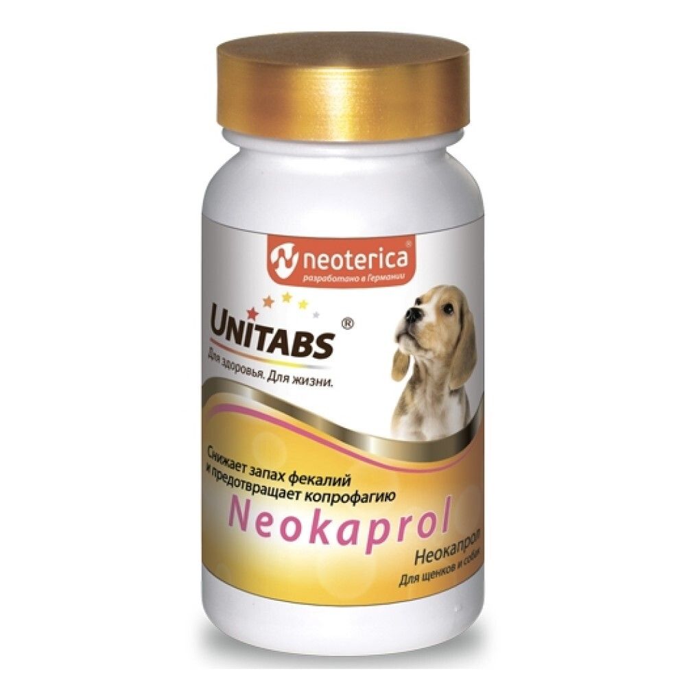 Cредство от поедания фекалий для щенков и собак 100 г (Unitabs Neokaprol)