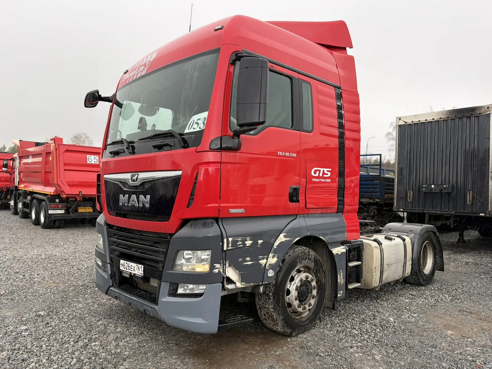 MAN TGX 4x2 Седельный тягач 18.510 4x2 BLS (Дизельный, 12,4 л, 510 л.с., АТ)