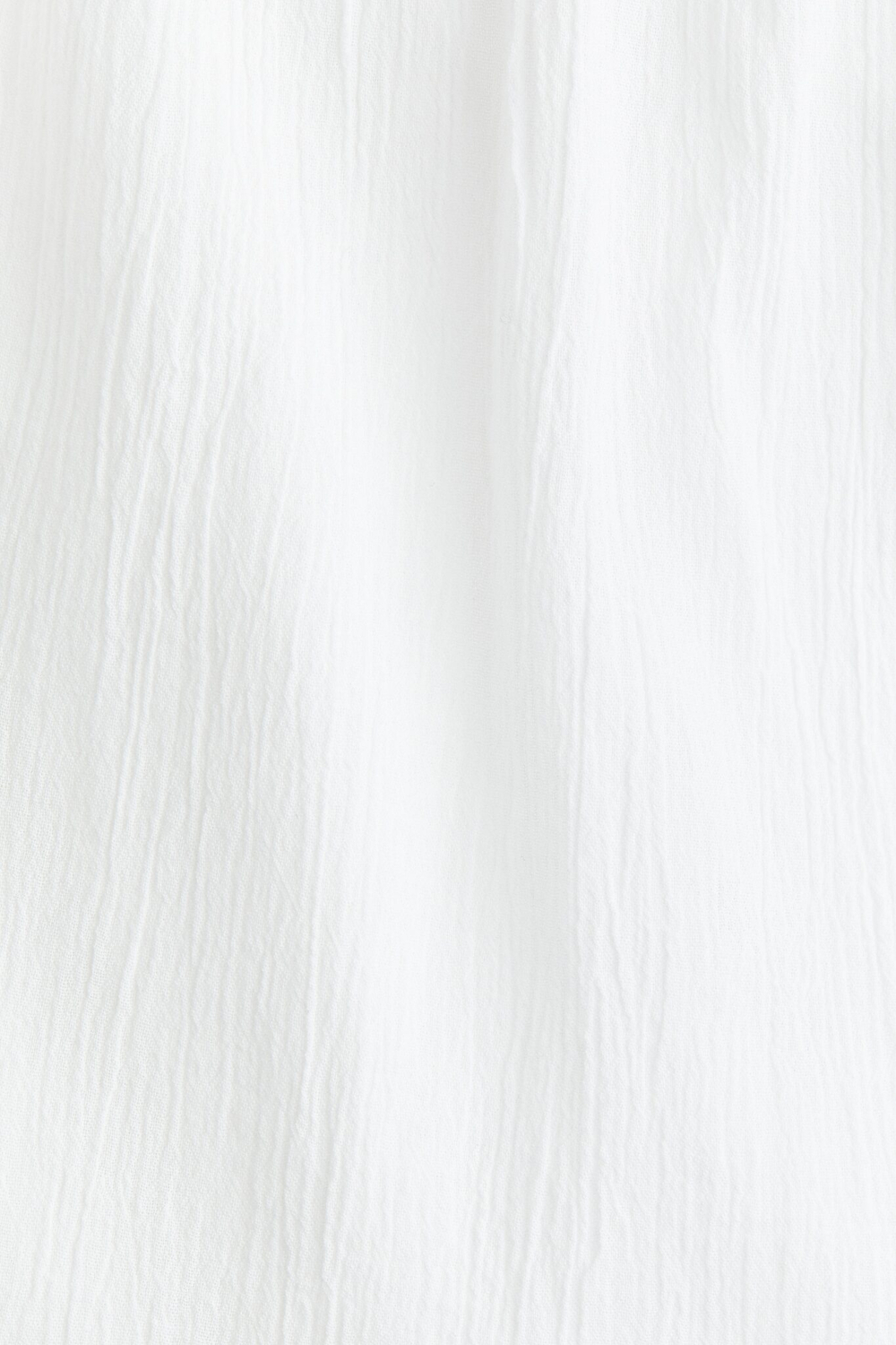 H&M Платье из жатого хлопка, белый