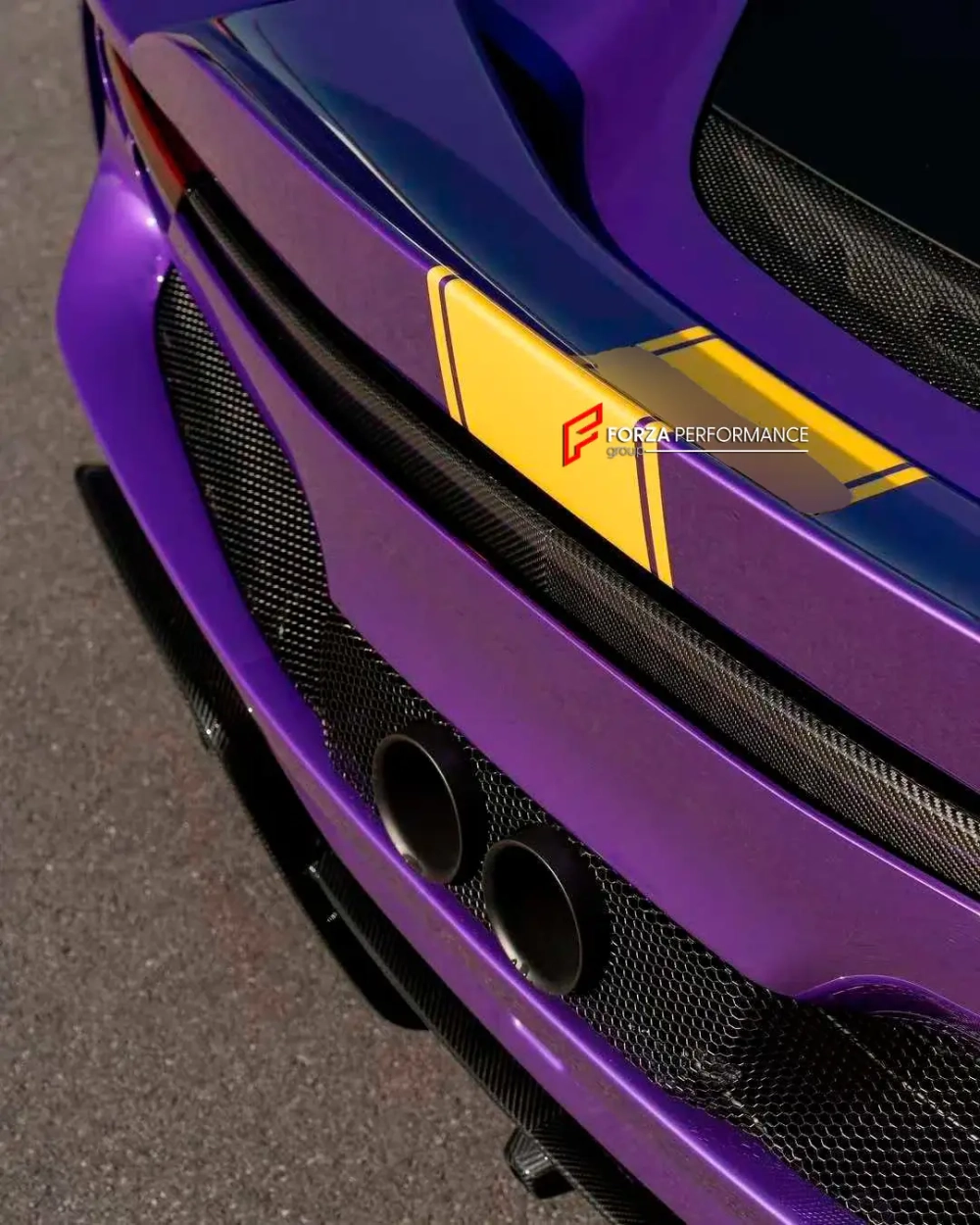 Карбоновое спойлер-крыло для Ferrari 296 GTS GTB Феррари