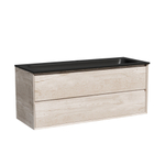 Тумба подвесная под раковину Sancos Marmi 2.0, дуб галифакс натуральный 1195х445х520