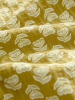 Брюки широкие для девочки Next E51-655, Горчичный